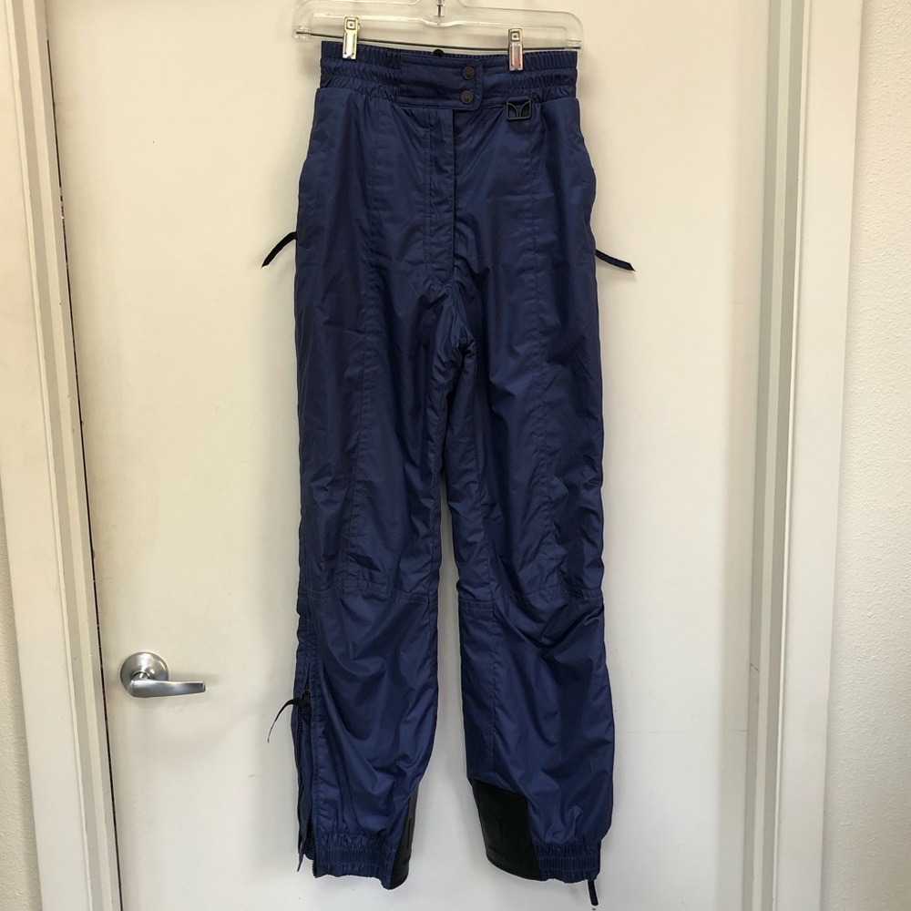 Couloir Ski Pants Jumpsuit Blue Nylon Size 6 Womens